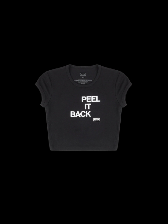 Tops - Nine Inch Nails Official Store 'Peel It Back' Babydoll Tee